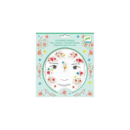 Stickers visages Fée du printemps - IkaIpaka Royan