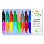 8 crayons doubles côtés Djeco Ikaipaka jeux & jouets Royan