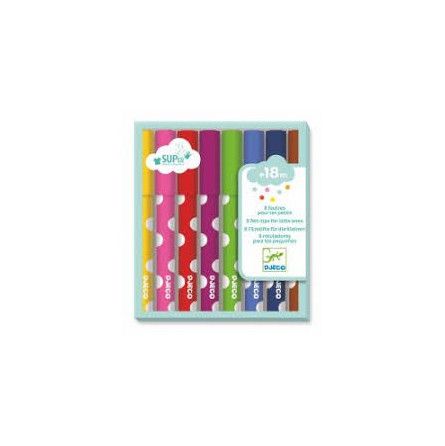 8 Feutres pour les petits Djeco Ikaipaka jeux & jouets Royan