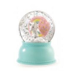 Veilleuses boule de neige Licorne Djeco Ikaipaka jeux & jouets