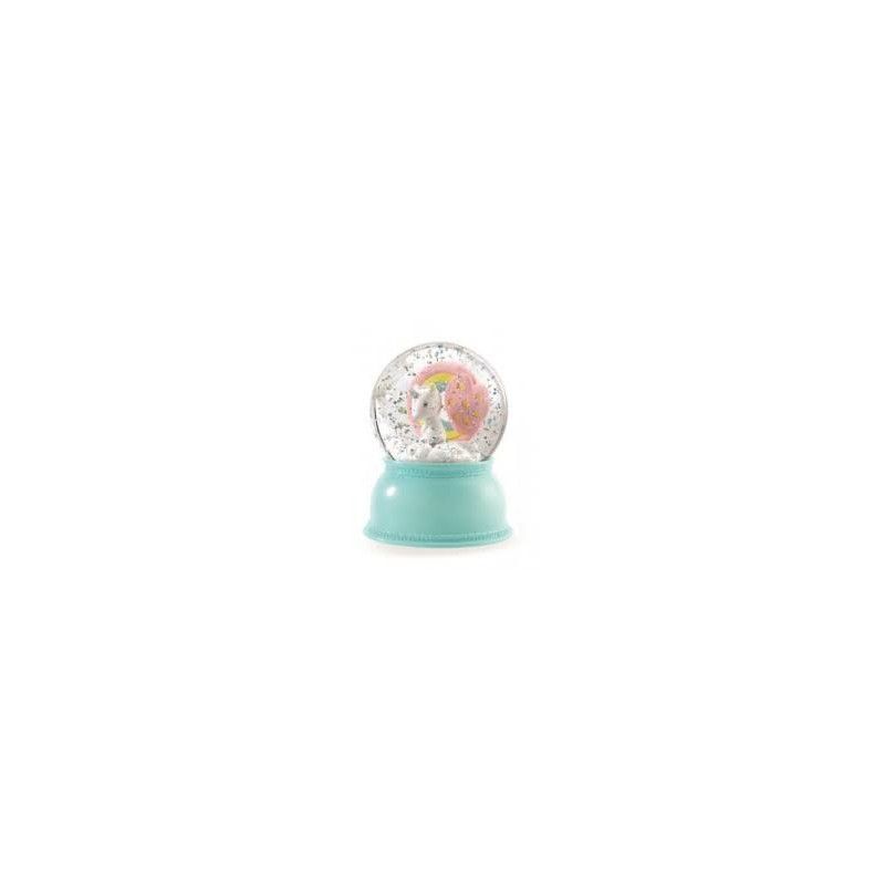 Veilleuses boule de neige Licorne Djeco Ikaipaka jeux & jouets