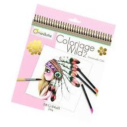 Carnet de coloriage Wild 2 - IkaIpaka Royan