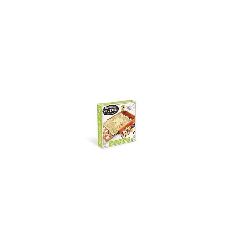 Coffret 5 jeux "vintage" avec plateau coulissant Cartamundi