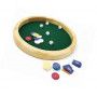 Piste de dés en bois naturel 40 cm Cartamundi Ikaipaka jeux &