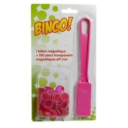 Kit loto avec 100 jetons magnétiques + 1 ramasse jetons - IkaIpaka Royan