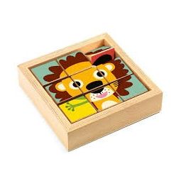Cubes puzzles bois Tournanimo - IkaIpaka Royan