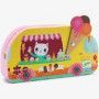 Puzzles silhouettes Le glacier - 16 pcs Djeco Ikaipaka jeux &