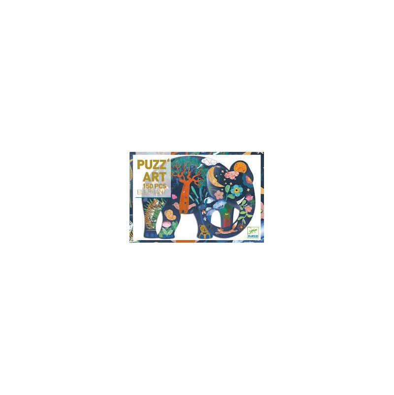 Puzz'Art Eléphant - 150 pcs - IkaIpaka Royan