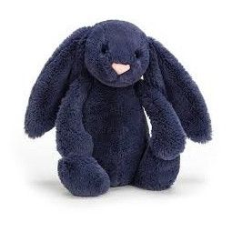 Bashful Navy Bunny Medium Jellycat Jellycat Ikaipaka jeux &