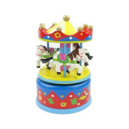 Boite à Musiques - Carrousel couleurs Protocol Ikaipaka jeux &