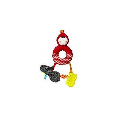 Hochet d'éveil Chaperon rouge Ebulobo Ikaipaka jeux & jouets