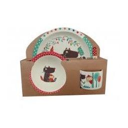 COFFRET BAMBOU set de 5 pieces t'es fou louloup Ebulobo