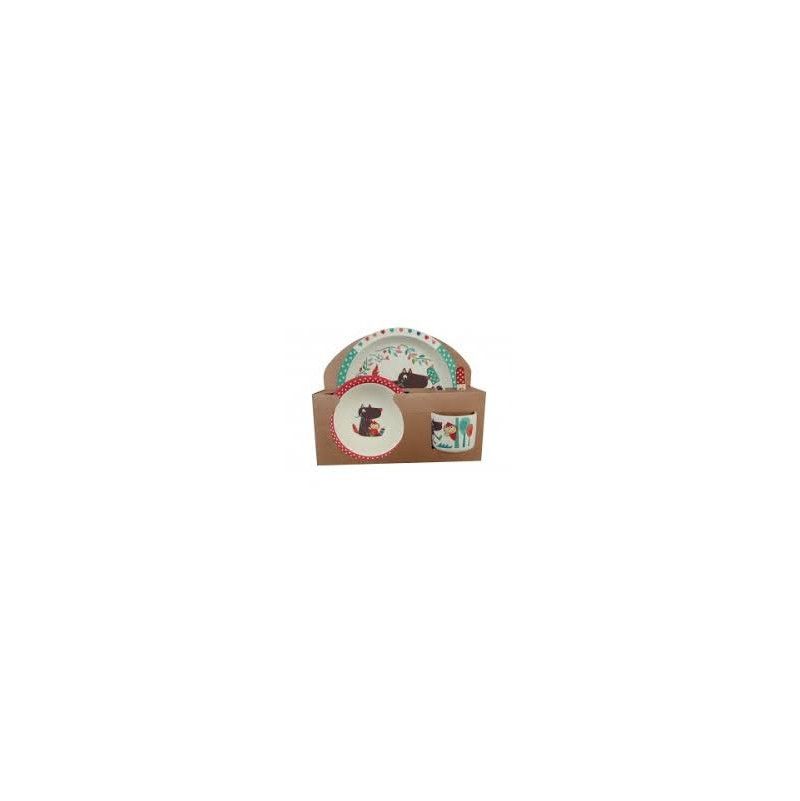 COFFRET BAMBOU set de 5 pieces t'es fou louloup Ebulobo