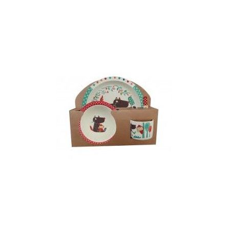 COFFRET BAMBOU set de 5 pieces t'es fou louloup Ebulobo