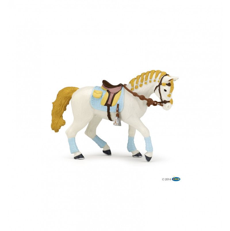 Cheval de la cavalière Fashion Bleue - IkaIpaka Royan
