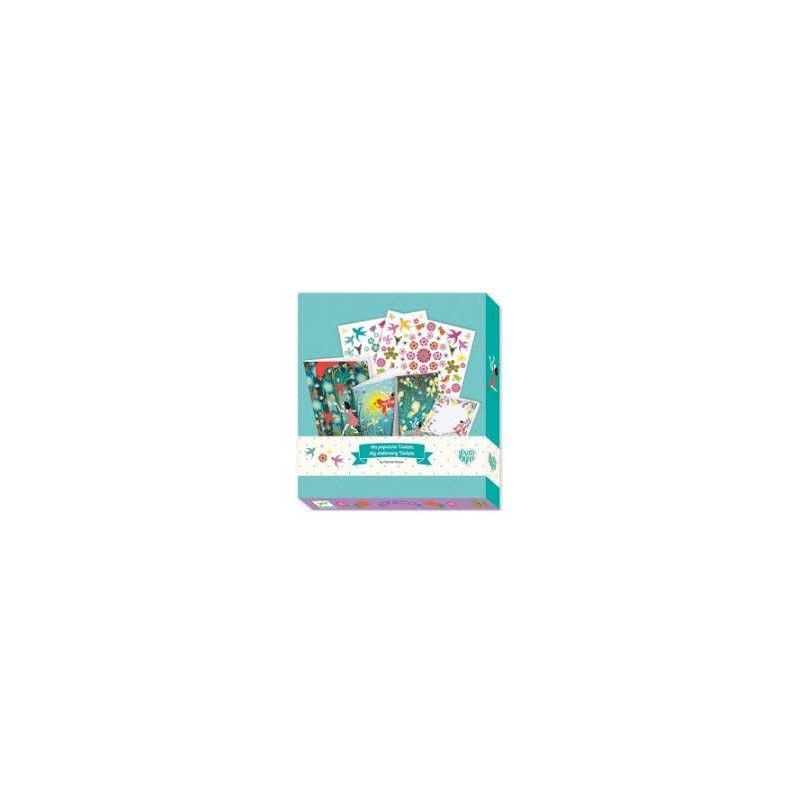 Coffret - Ma papeterie Violette - IkaIpaka Royan
