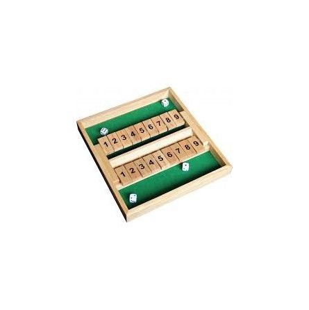 Shut the box double 9 Loisirs nouveaux Ikaipaka jeux & jouets