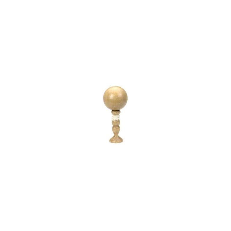 Bilboquet petit classic - teinte naturelle d.50 h.125mm Foulon