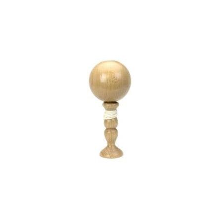 Bilboquet petit classic - teinte naturelle d.50 h.125mm Foulon