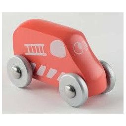 Camion pompier - rouge 100x65x45mm - IkaIpaka Royan