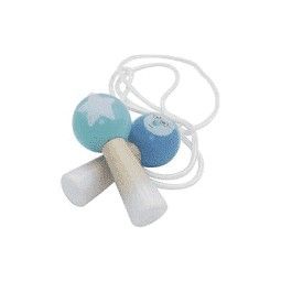 Corde à sauter vissée - bleue - IkaIpaka Royan