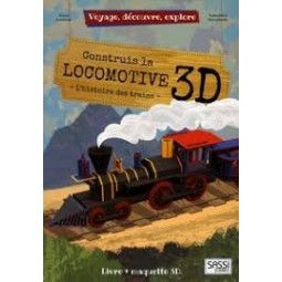 Maquette locomotive 3D - IkaIpaka Royan