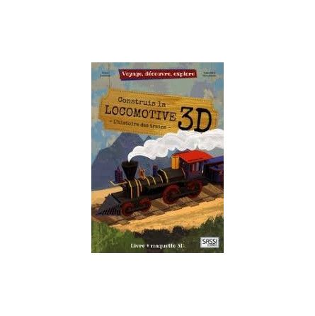 Maquette locomotive 3D - IkaIpaka Royan