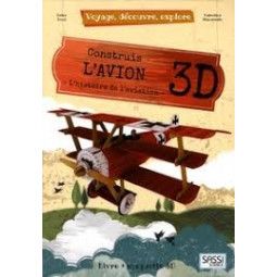 Maquette l'avion 3D Sassi Ikaipaka jeux & jouets Royan
