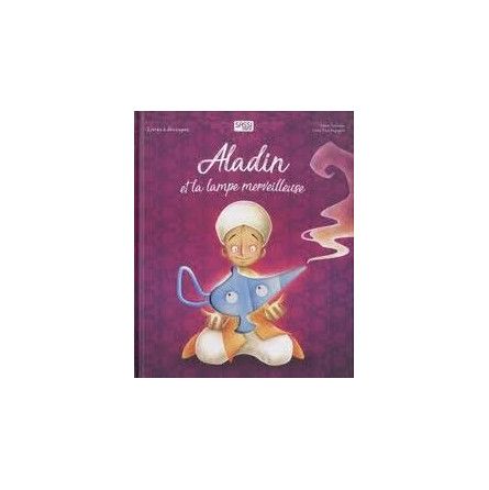Livre découpe, Aladin et la lampe merveilleuse Sassi Ikaipaka