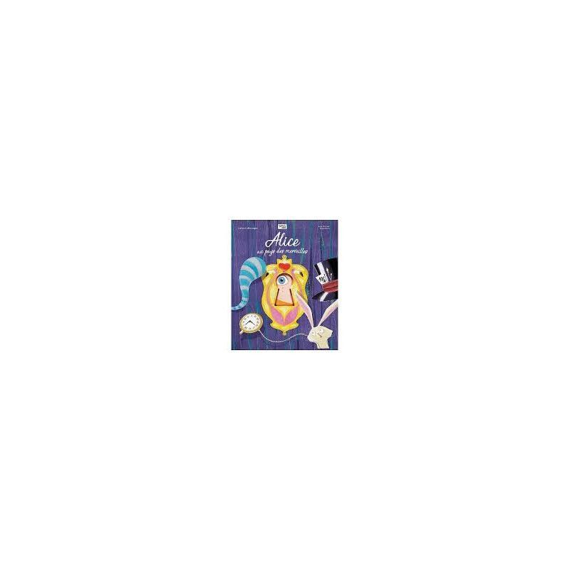 Livre decoupe Alice au pays des merveilles - IkaIpaka Royan
