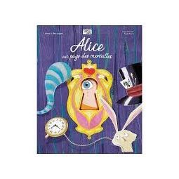 Livre decoupe Alice au pays des merveilles - IkaIpaka Royan