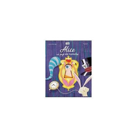 Livre decoupe Alice au pays des merveilles - IkaIpaka Royan