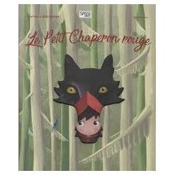 Livre découpe Le Petit Chaperon Rouge Sassi Ikaipaka jeux &