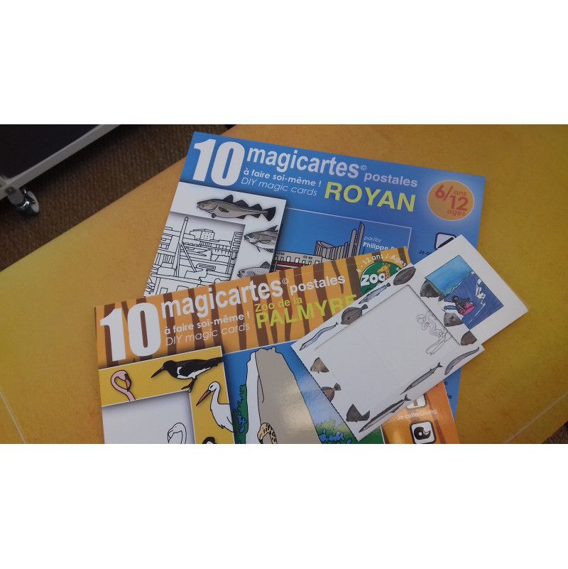 10 Magicartes Zoo Editions Bonne Anse Ikaipaka jeux & jouets