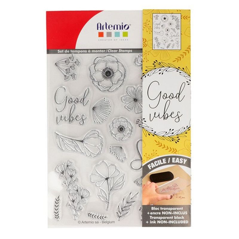 Set Tampons transparents - Good Vibes - IkaIpaka Royan