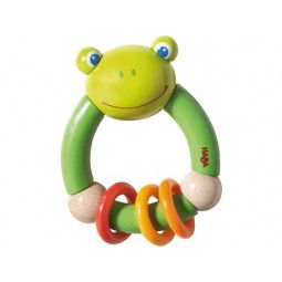 Hochet Grenouille Haba Ikaipaka jeux & jouets Royan