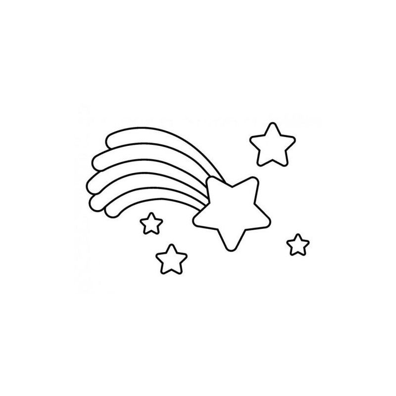 Tampon bois - Etoiles - IkaIpaka Royan