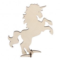 Licorne en bois - IkaIpaka Royan