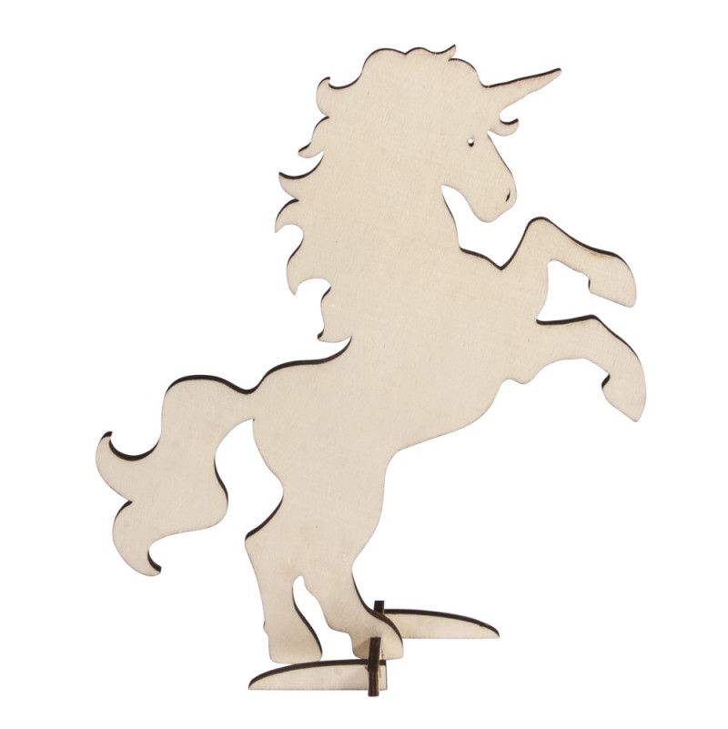 Licorne en bois - IkaIpaka Royan