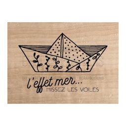 Tampon bois - Effet Mer - IkaIpaka Royan