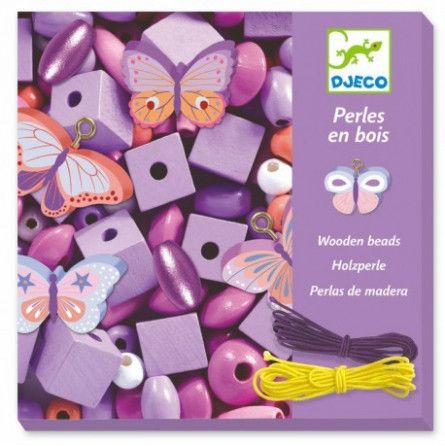 Perles et bijoux - Perles en bois Papillons - IkaIpaka Royan