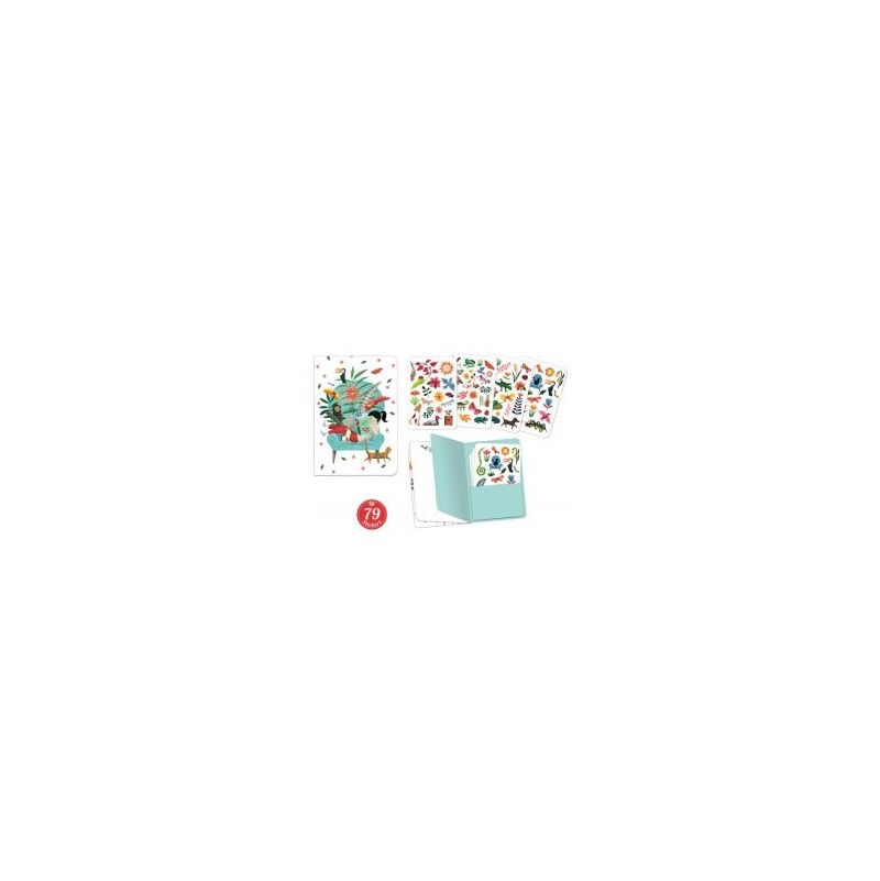 Carnet stickers - Sarah - IkaIpaka Royan