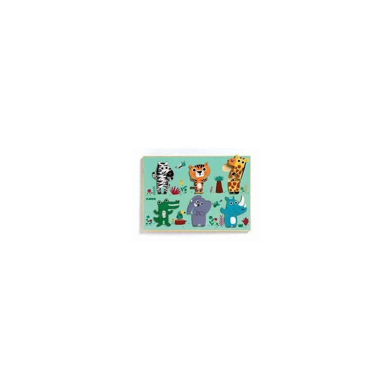 Puzzles bois Coucou-croco - IkaIpaka Royan