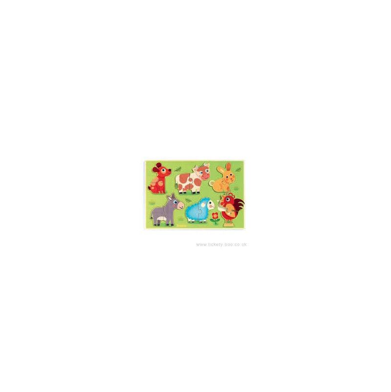 Puzzles bois Coucou-cow Djeco Ikaipaka jeux & jouets Royan