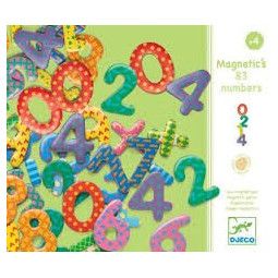 Magnétiques bois 38 numbers - IkaIpaka Royan