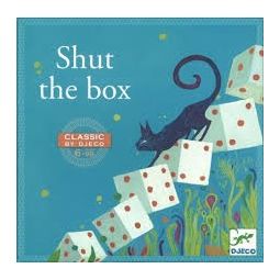 Jeux classiques shut the box ferme la boite Djeco Ikaipaka jeux