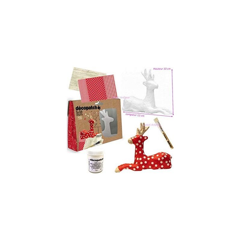 Mini kit Renne Décopatch Décopatch Ikaipaka jeux & jouets Royan