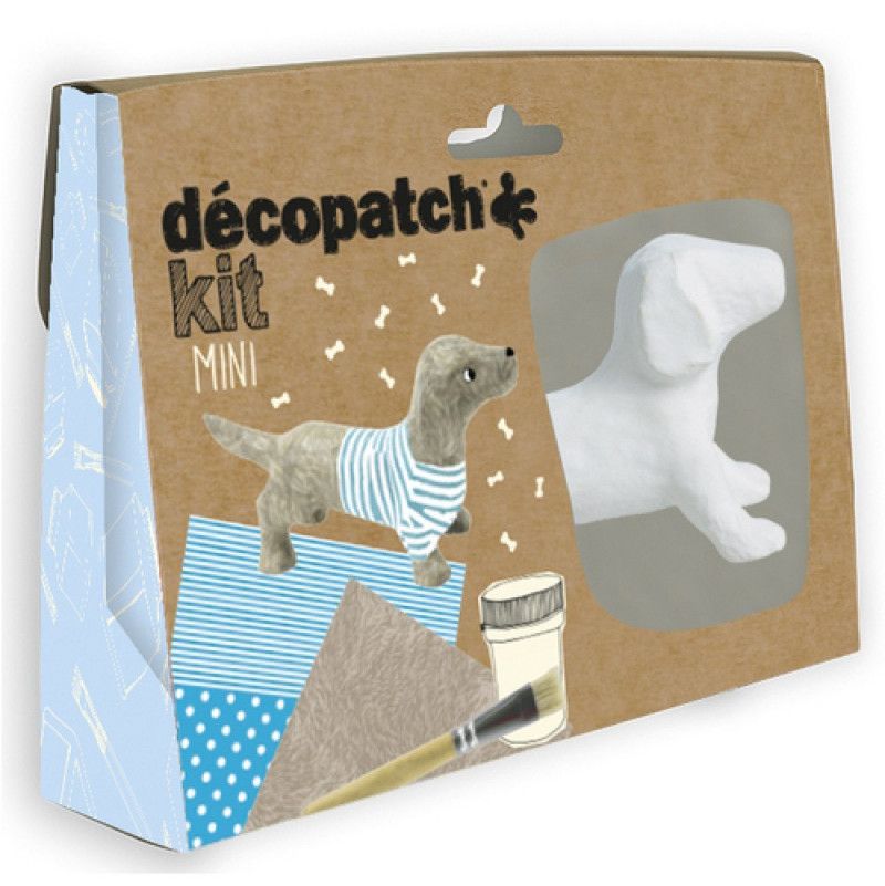 Mini kit Teckel Décopatch - IkaIpaka Royan