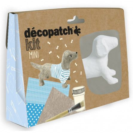 Mini kit Teckel Décopatch - IkaIpaka Royan