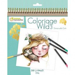Carnet de Coloriage Wild 3 - IkaIpaka Royan